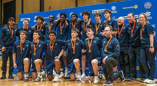 Vic Metro Men Team Gold Presentation