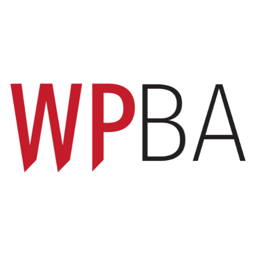 Wpba Logo Red Black