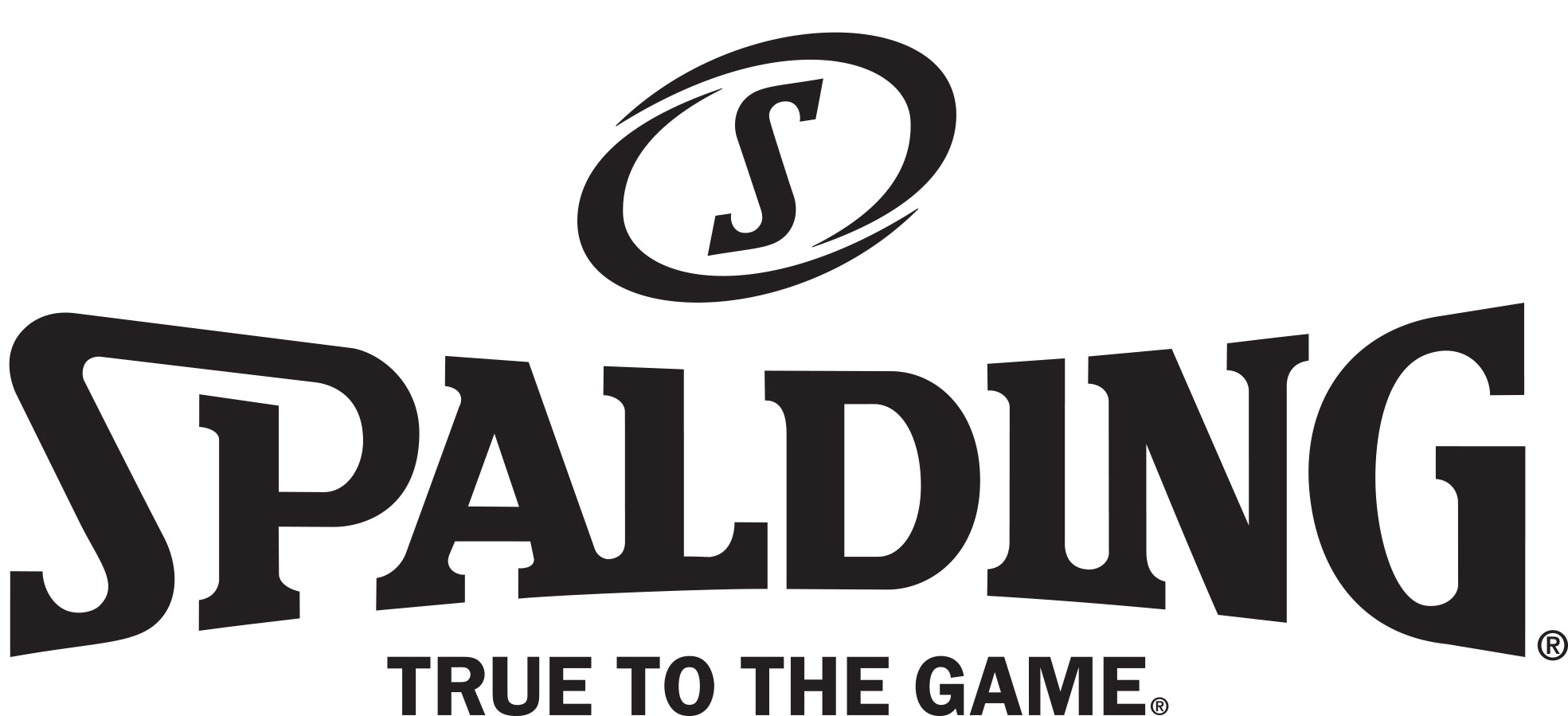 Spalding Primary Logo Black (registered)