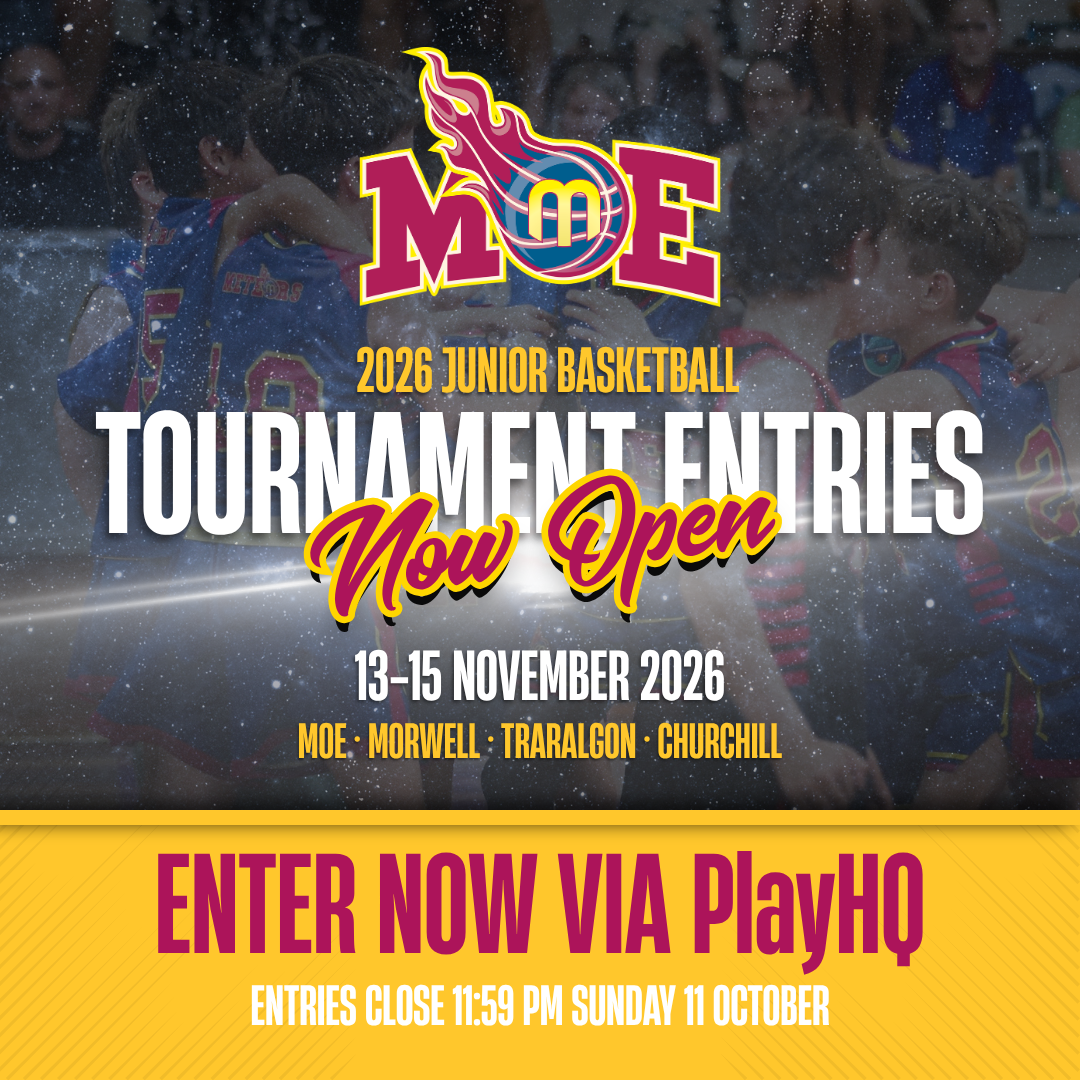 Tournament 2026 Entries Open